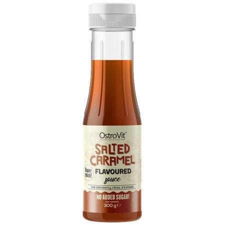 Salted Caramel Flavored Sauce | Vegan Friendly - Zero Calorie