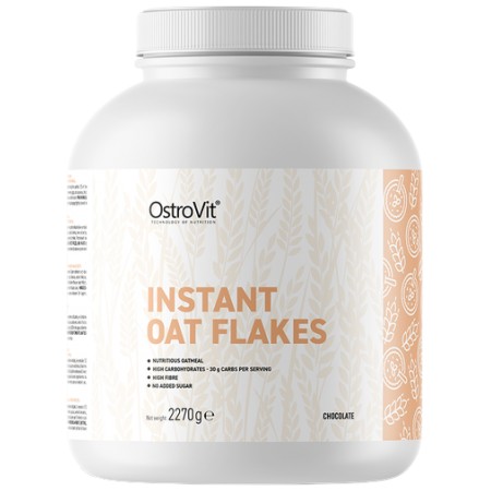 Instant Oat Flakes | High Carb & Fiber ~ No Sugar Nutritious Oatmeal