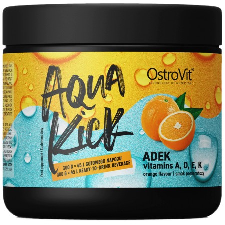 Aqua Kick / Advanced Hydration with ADEK / Vitamin A + D + E + K